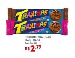 Bistek Supermercados Biscoito trakinas cada oferta