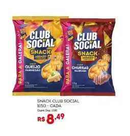 Bistek Supermercados Snack club social cada oferta