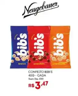 Bistek Supermercados Confeito bib's cada oferta