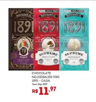 Bistek Supermercados Chocolate neugebauer 1891 cada oferta