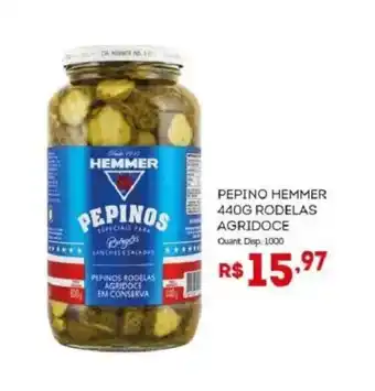 Bistek Supermercados Pepino hemmer rodelas agridoce oferta