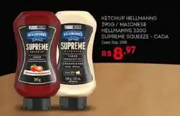 Bistek Supermercados Ketchup hellmanns/ maionese hellmanns supreme squeeze oferta