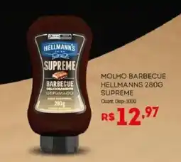 Bistek Supermercados Molho barbecue hellmanns supreme oferta