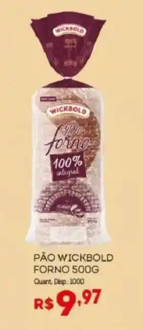 Bistek Supermercados Pão wickbold forno oferta
