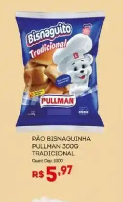 Bistek Supermercados Pão bisnaguinha pullman tradicional oferta