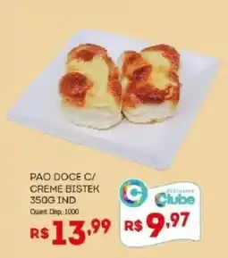 Bistek Supermercados Pao doce c/ creme bistek ind oferta