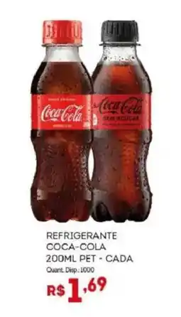 Bistek Supermercados Refrigerante coca-cola pet cada oferta