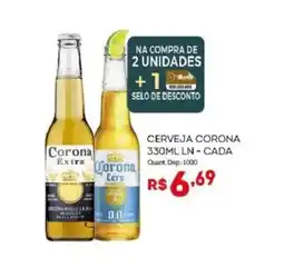 Bistek Supermercados Cerveja corona ln-cada oferta