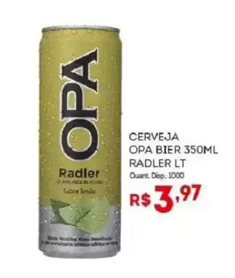Bistek Supermercados Cerveja opa bier radler lt oferta