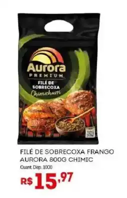 Bistek Supermercados Filé de sobrecoxa frango aurora chimic oferta