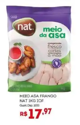 Bistek Supermercados Meio asa frango nat iqf oferta