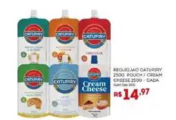 Bistek Supermercados Requeijao catupiry pouch / cream cheese cada oferta