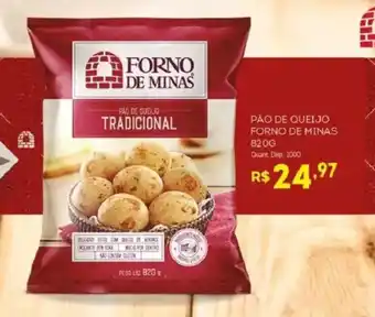 Bistek Supermercados Pão de queijo forno de minas oferta