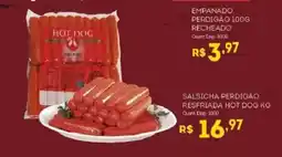 Bistek Supermercados Salsicha perdigão resfriada hot dog oferta