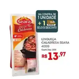 Bistek Supermercados Linguiça calabresa seara oferta