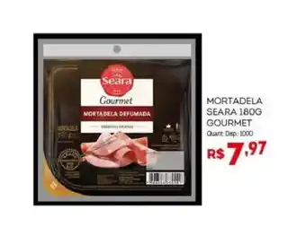 Bistek Supermercados Mortadela seara gourmet oferta