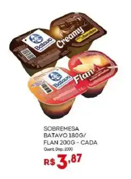 Bistek Supermercados Sobremesa batavo/ flan oferta
