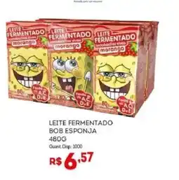 Bistek Supermercados Leite fermentado bob esponja oferta