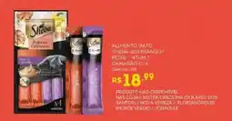 Bistek Supermercados Alimento gato sheba frango/ peixe atum/ camarão c/4 oferta