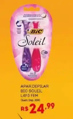 Bistek Supermercados Apar.depilar bic soleil l4p3 fem oferta