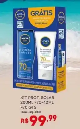 Bistek Supermercados Kit prot. solar oferta