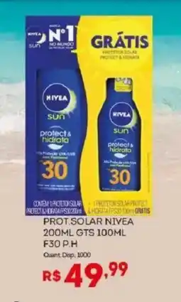 Bistek Supermercados Prot solar nivea oferta