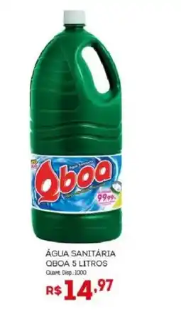 Bistek Supermercados Água sanitária Qboa oferta