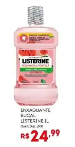 Bistek Supermercados Enxaguante bucal listerine oferta