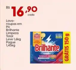 Supper Rissul Lava- roupas em Ρό Brilhante Limpeza Total oferta