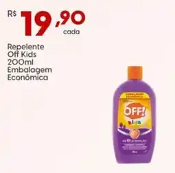 Supper Rissul Repelente Off Kids Embalagem Econômica oferta