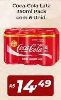 Atakarejo Coca-cola Lata Pack Com 6 Unid. oferta