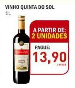 Decisão Atacarejo Vinho Quinta Do Sol oferta