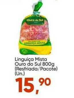 Linguiça Mista Ouro Do Sul