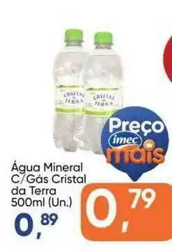 Imec Supermercados água Mineral C Gás Cristal Da Terra oferta