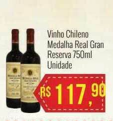 Vinho Chileno Medalha Real Gran Reserva