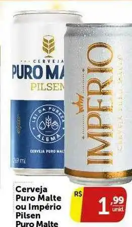 Pires Cerveja Puro Malte Ou Império Pilsen Puro Malte oferta