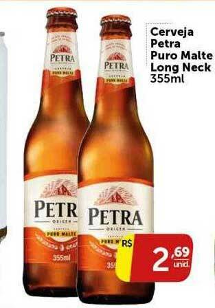 Cerveja Petra Puro Malte Long Neck