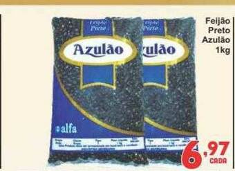 Rede Super Compras Feijão Preto Azulão oferta