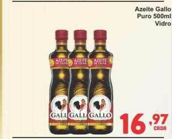 Azeite Gallo Puro Vidro