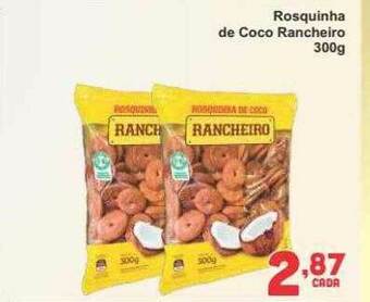 Rede Super Compras Rosquinha De Coco Rancheiro oferta