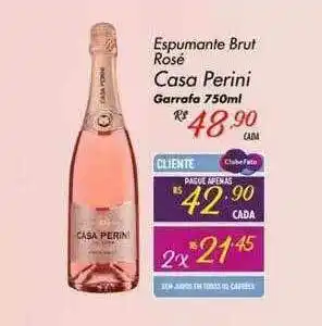 Muffato Espumante Brut Rosé Casa Perini oferta