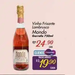 Muffato Vinho Frisante Lambrusco Mondo oferta