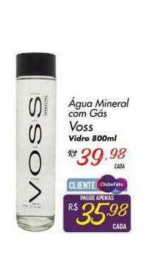 Muffato Agua Mineral Com Gas Voss oferta