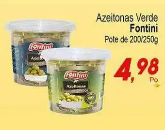 Villefort Atacadista Azeitonas Verde Fontini oferta