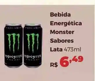 Villarreal Supermercados Bebida Energética Monster Sabores oferta