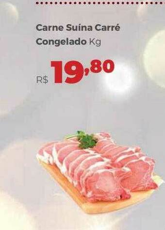 Villarreal Supermercados Carne Suiná Carré Congelado oferta