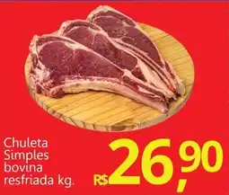 Supermercados Koch Chuleta Simples bovina resfriada oferta