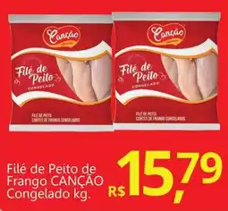 Supermercados Koch Filé de Peito de Frango CANÇÃO Congelado oferta
