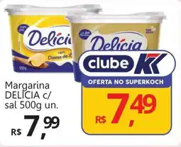 Supermercados Koch Margarina DELÍCIA C/ sal oferta