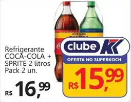 Supermercados Koch Refrigerante COCA-COLA + SPRITE oferta
